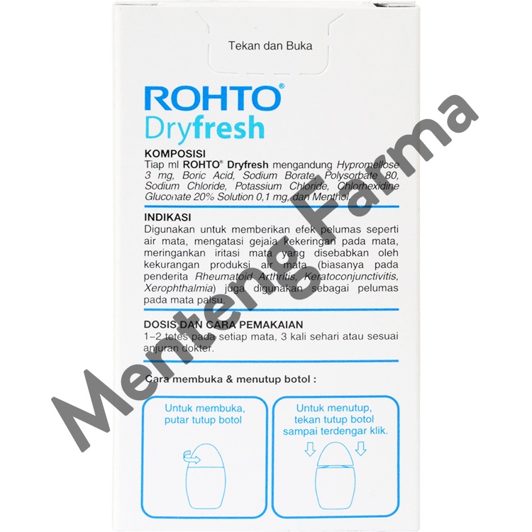 Rohto Dry Fresh 7 mL - Obat Tetes Mata Kering