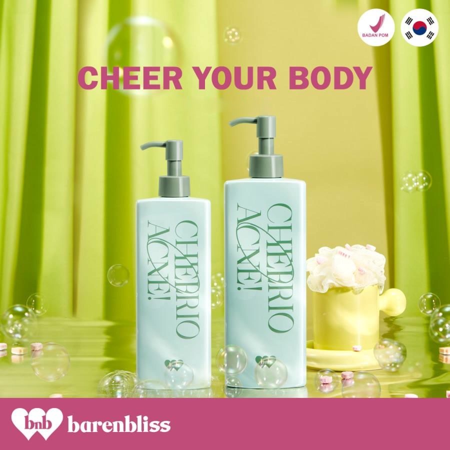 ★ BB ★  BNB Barenbliss Into Glow Mon Paris Brightening - Cheerio Acne Black Opium Calming - Body Wash - Body Serum | Sabun Cair + Body Serum