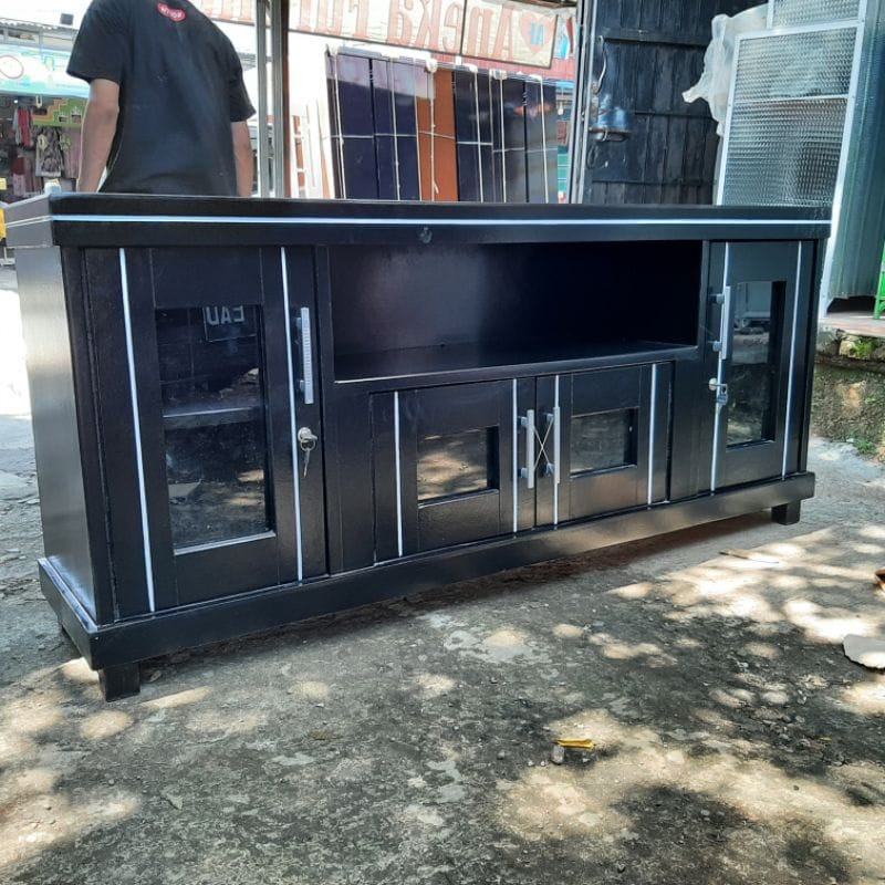 Bufet TV Minimalis / Bufet TV 4Pintu , Bufet TV Minimalis