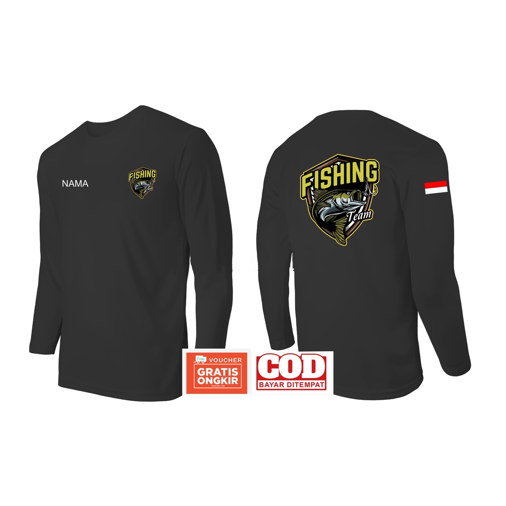 KAOS MANCING GRATIS CUSTOM LOGO &  NAMA / JERSEY MANCING / KAOS PREMIUM