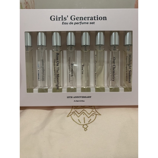 GIRLS GENERATION PERFUME 15th anniv pelunasan