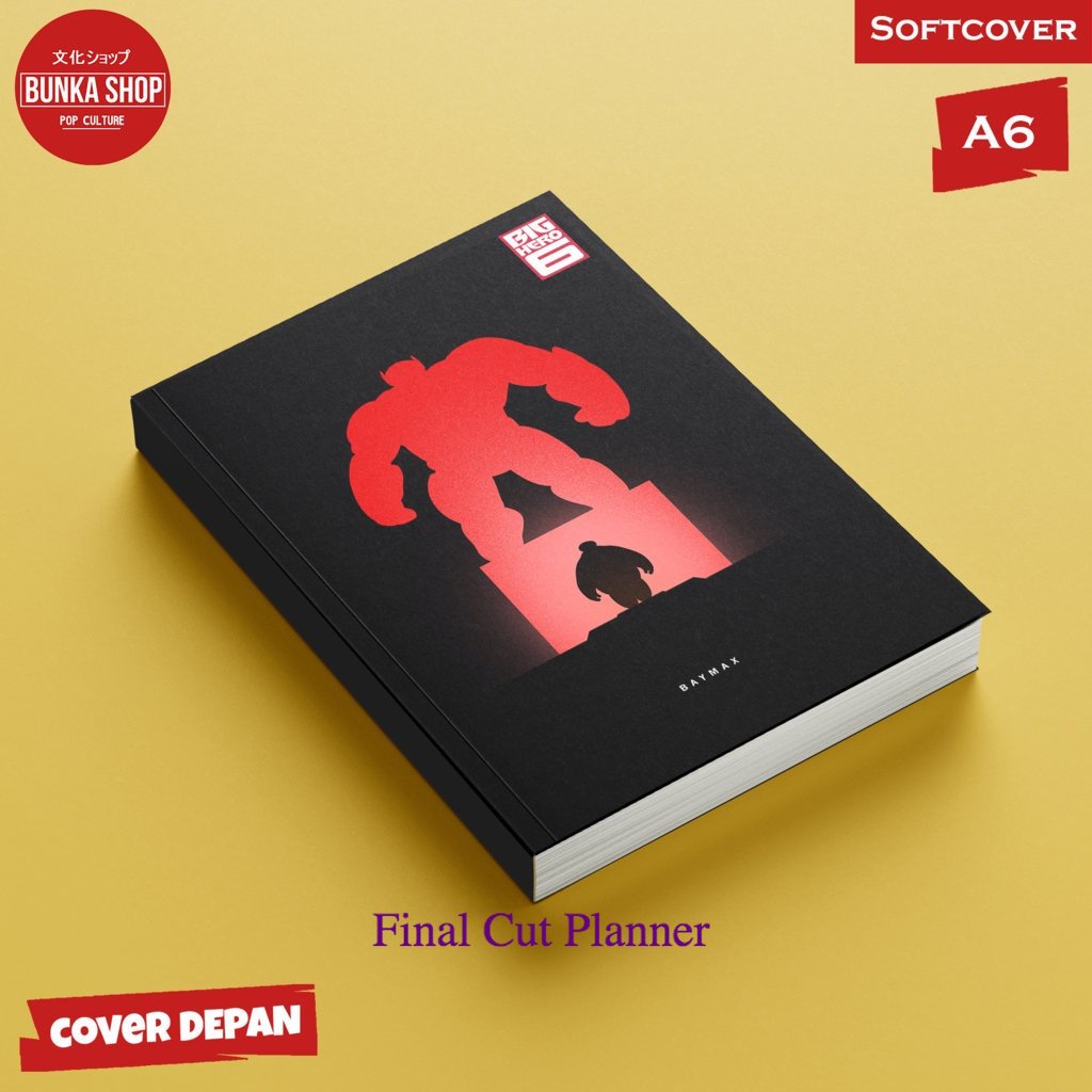 

Pocket Note Anime Big Hero 6 Baymax 3 Softcover A6 Buku Tulis Catatan Notes Agenda planner Jurnal .