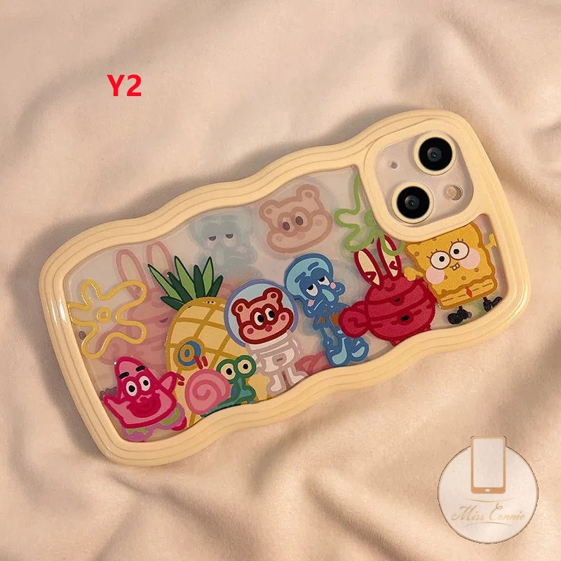 Oppo A17 A78 A57 A77 A96 A15 A12 A95 A55 A16K A16 A1K A5s A3s A54 A74 A76 A15s A16E A7 F9 A53 A9 A5 A12E A52 A35 Reno 8T 78 5 6 Disney Animals Kartun Wavy Edge Frame Sarung Soft Case