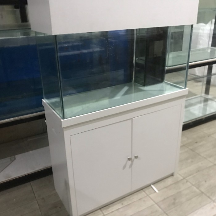 Aquarium 100X40X50 Dan Kabinet #Putra Aska