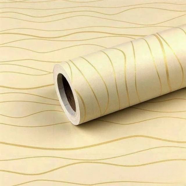 Stiker Dinding Wallpaper - Wallpaper Stiker Dinding - Wallpaper Motif Gold