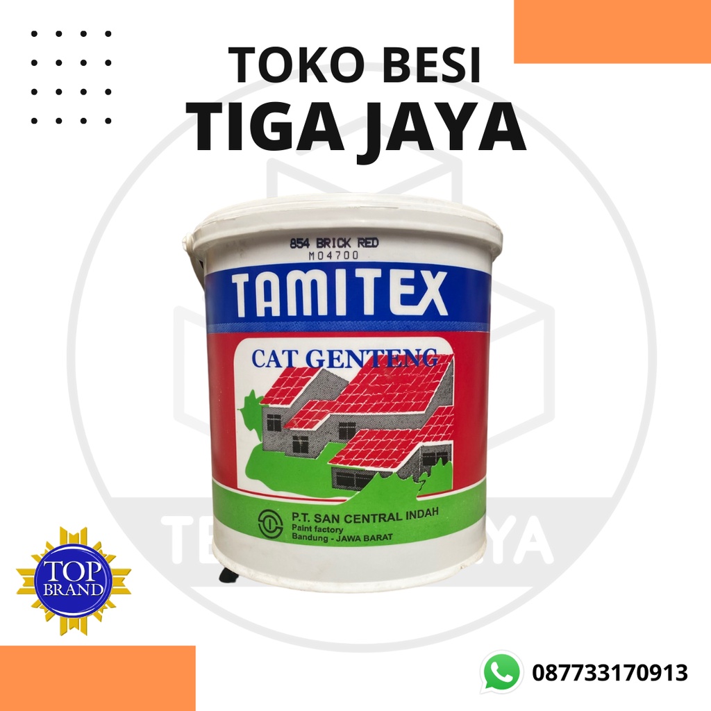 cat genteng tamitex 5kg