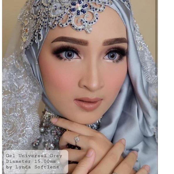 Murah Meriah Softlens Top Gel Universal Grey & Brown