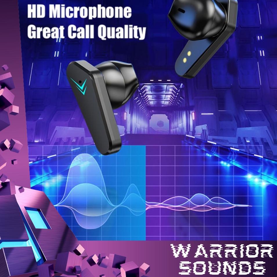 GRATIS ONGKIR Headset Tws Earphone Bluetooth 5.1 Wireless Low Delay Gaming Mode Full Stereo Heandset