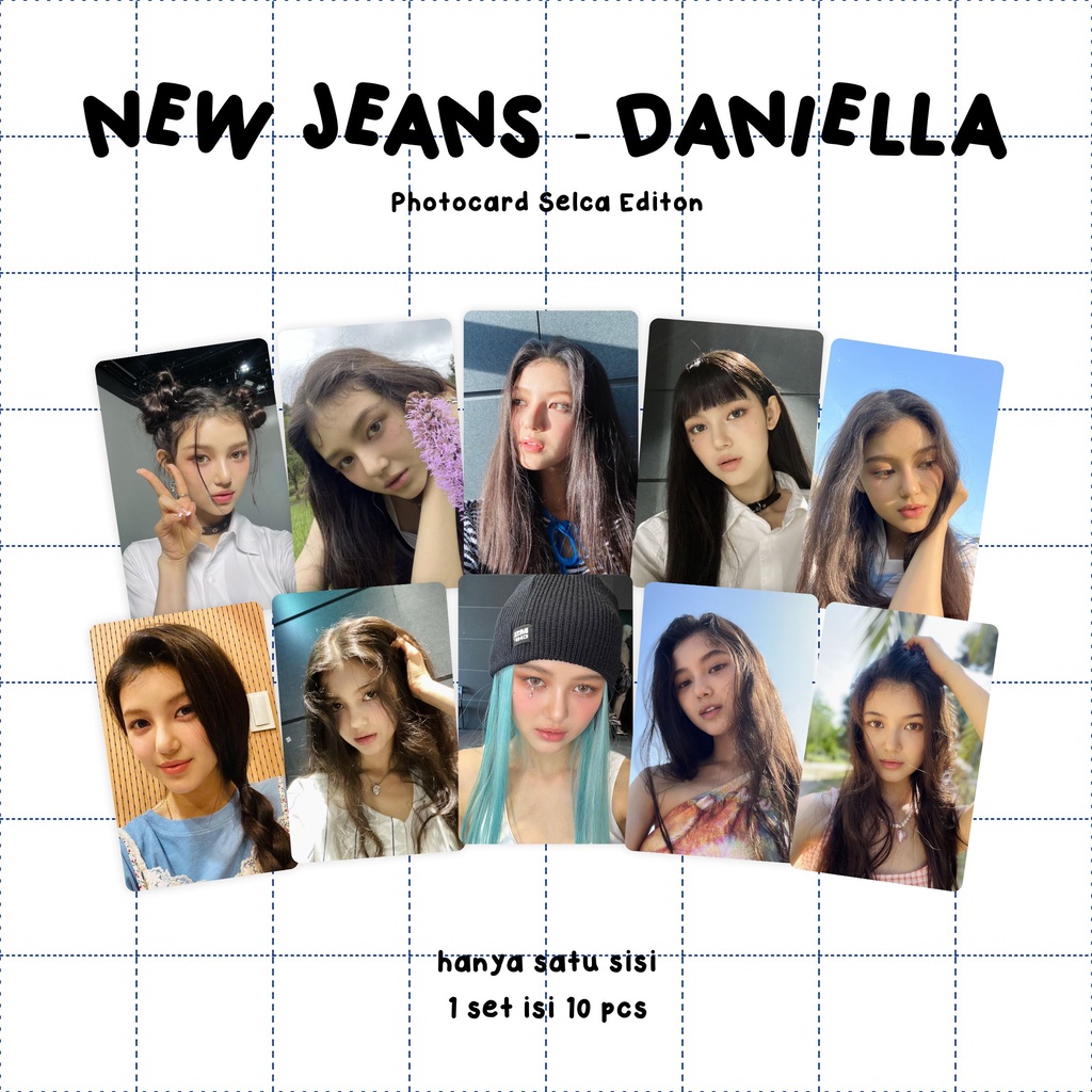 [SET] Photocard New Jeans Selca Edition
