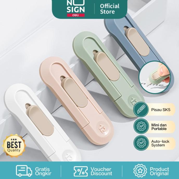 

Nusign Mini Cutter / Pisau Pemotong Mini Portable Warna Pastel NS065