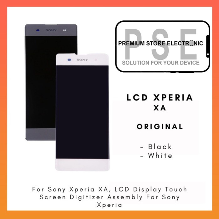 LCD Xperia XA ORIGINAL Fullset Touchscreen Garansi 1 Bulan