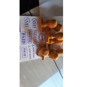 

cetak stempel kayu /stempel manual / stempel runaflex ♥➙ 50-JJ