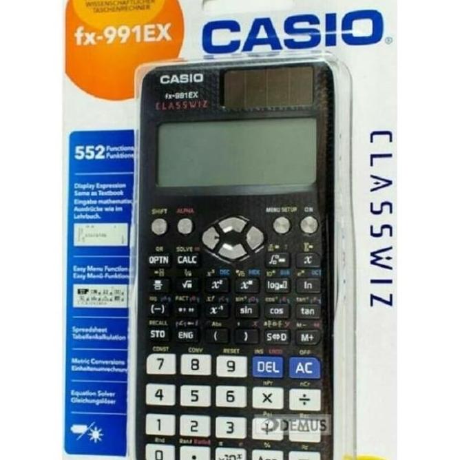 

[FOR SALE] KALKULATOR SCIENTIFIC CASIO KALKULATOR ILMIAH CASIO E8576TRB