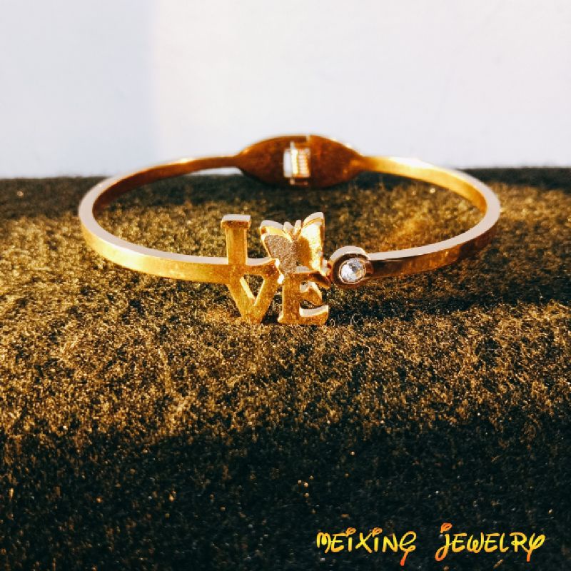 GELANG TITANIUM ASLI ANTI KARAT