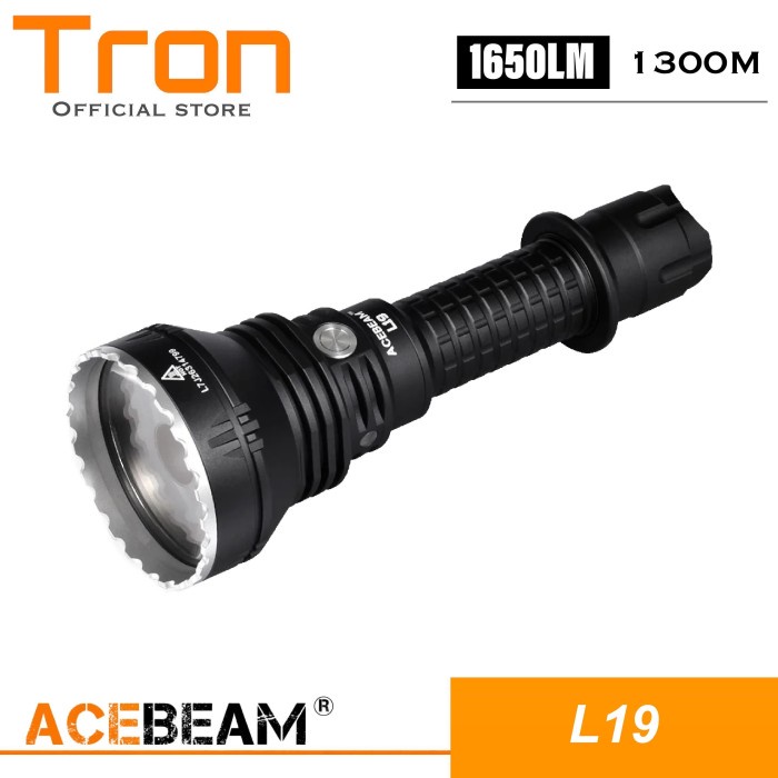 Acebeam L19 Osram 1650 Lumen 1300M Tactical Flashlight