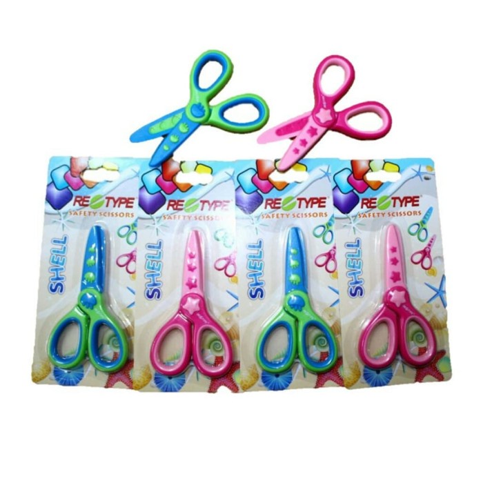

Murah Retype Safety Scissors - Gunting Anak Promo