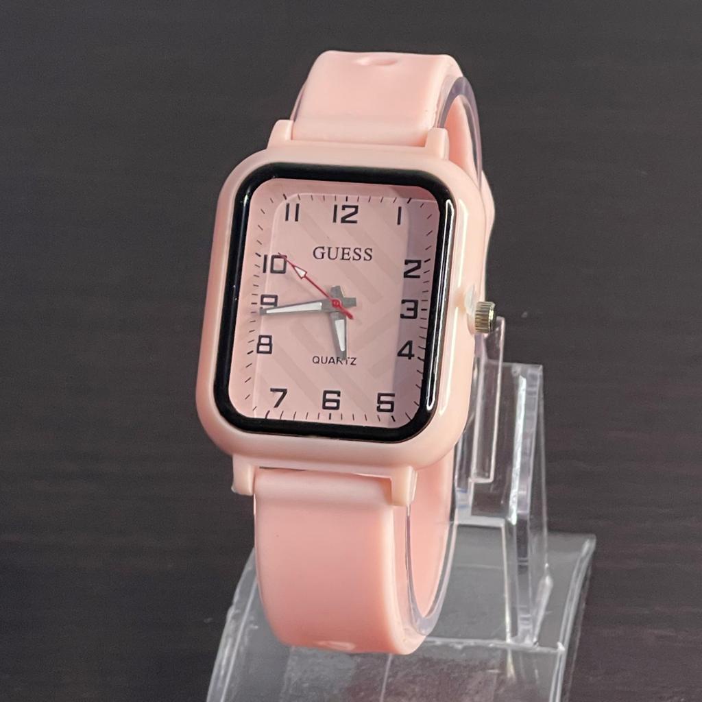 [DGS] JAM TANGAN ANALOG WANITA STRAP RUBBER G-113