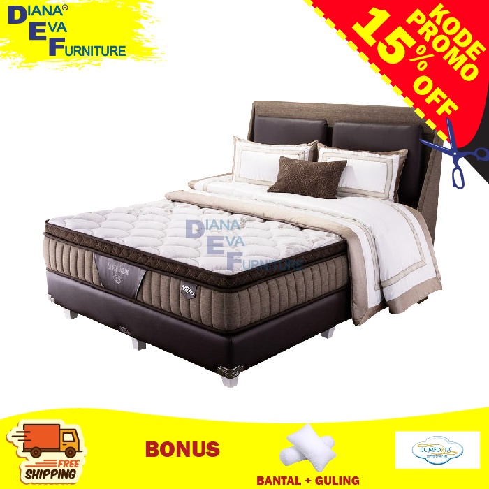 Comforta Super Dream Full Set ( Kasur + Divan + Sandaran )