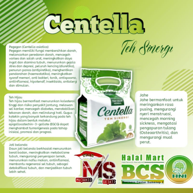 

Teh centella hni hpai