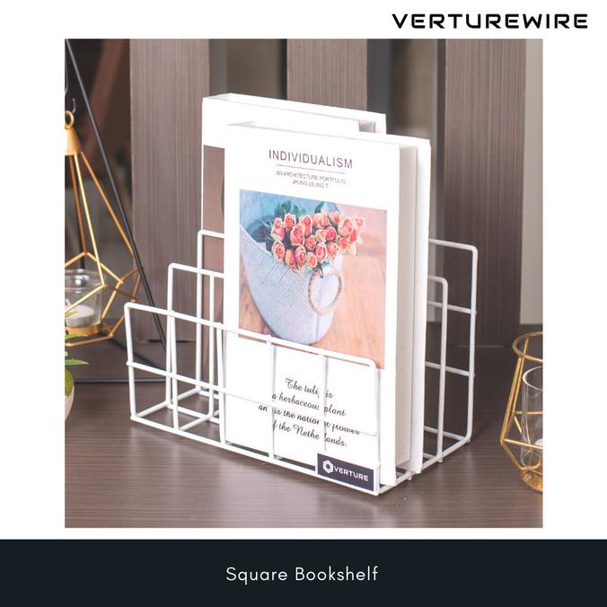 

Penyangga / Tempat Buku Minimalis - Square Shelf Book