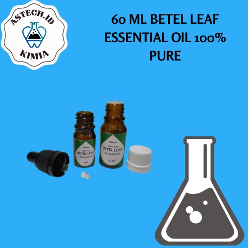 60 Ml Betel Leaf Essential Oil 100% Pure // Minyak Atsiri Daun Sirih
