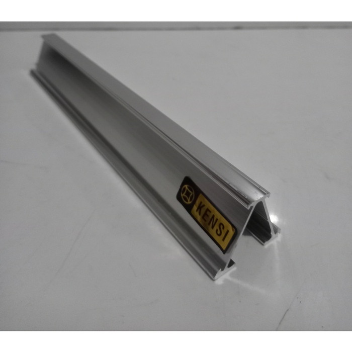 

Stationery Name Plate Holder/ Desk Name / Sign Holder Sama Kaki Alumunium