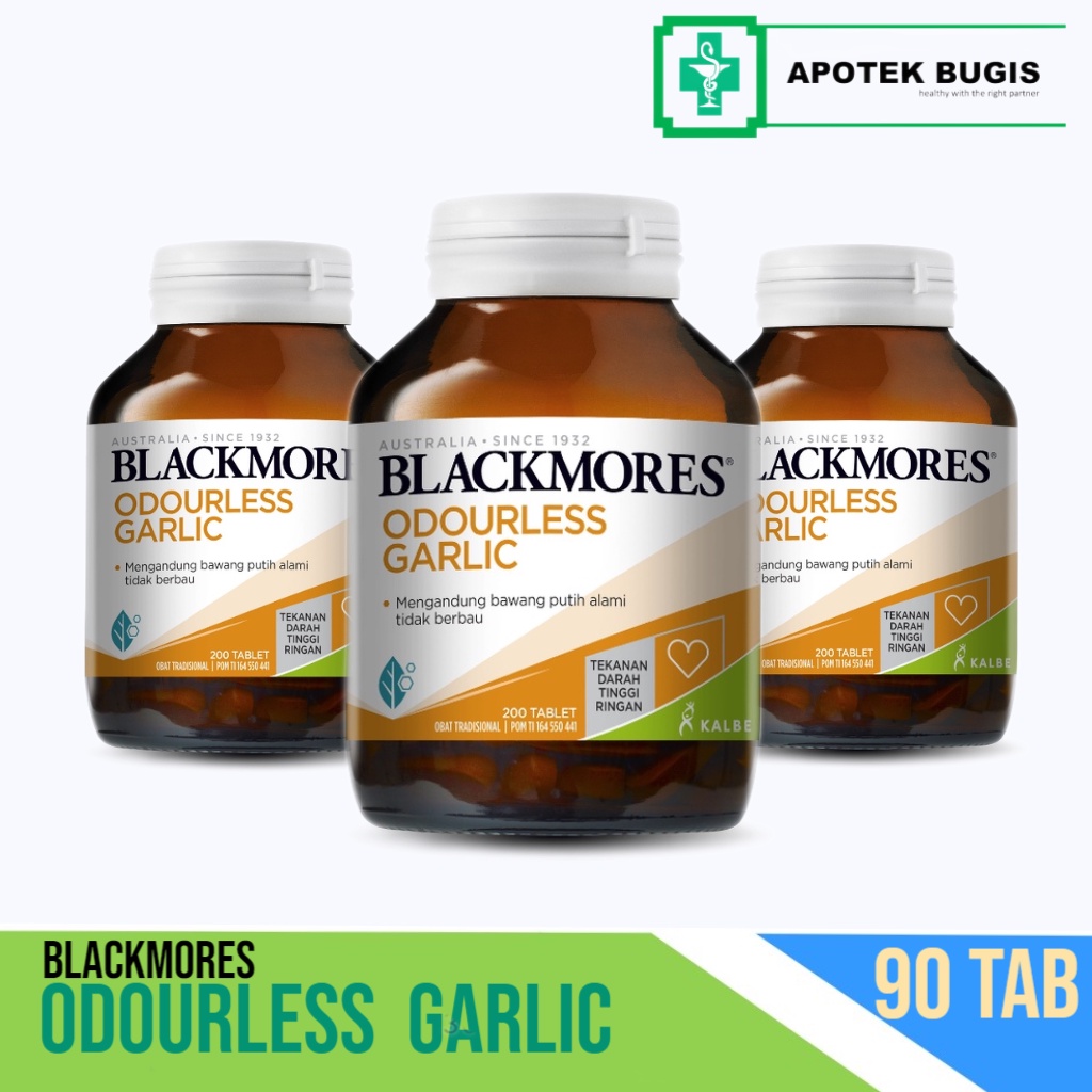 Jual Blackmores Odourless Garlic Varian Suplemen Daya Tahan Tubuh