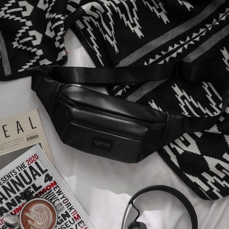 trxWw3W7--CULTURE BASIC | CREWNECK OLIVE BUNDLING BIG LOGO (CREWNECK+DOMPET+WAISTBAG)