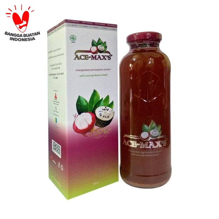 

Ace Max's Jus kulit Manggis Plus Daun Sirsak ace mex ice maxs herbal