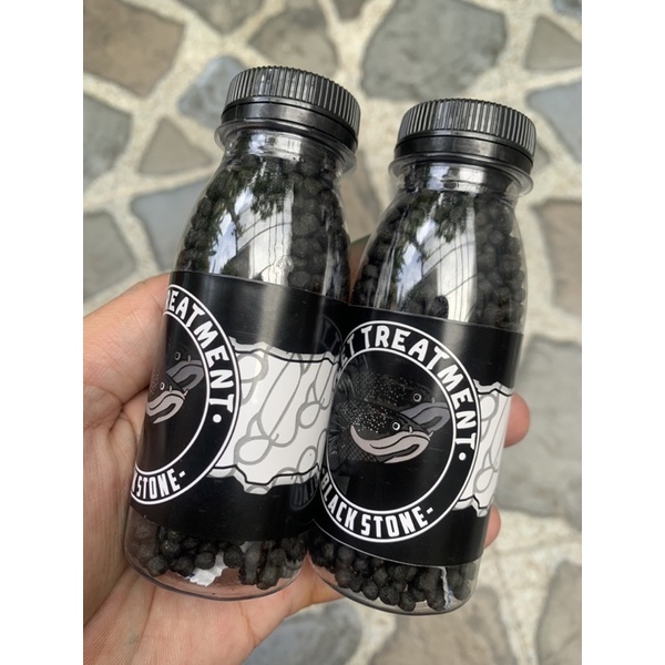 MAKANAN IKAN CHANA-pelet extra black pigmen