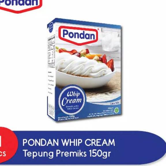 

READY ✅Whip Cream bubuk PONDAN whipping cream instant 150gr|RA8