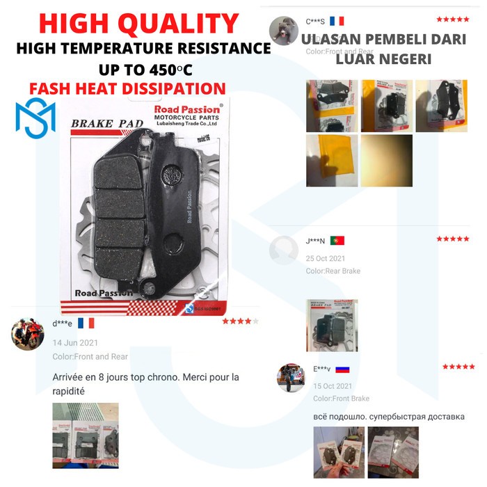 Kampas Rem HONDA CB 500X CBR 500 CB 500F Rebel 500 ORIGINAL OEM