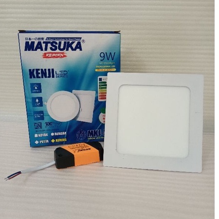 Lampu Led Panel downlight inbow IB Matsuka Kenji Series 3 6 9 12 18 W