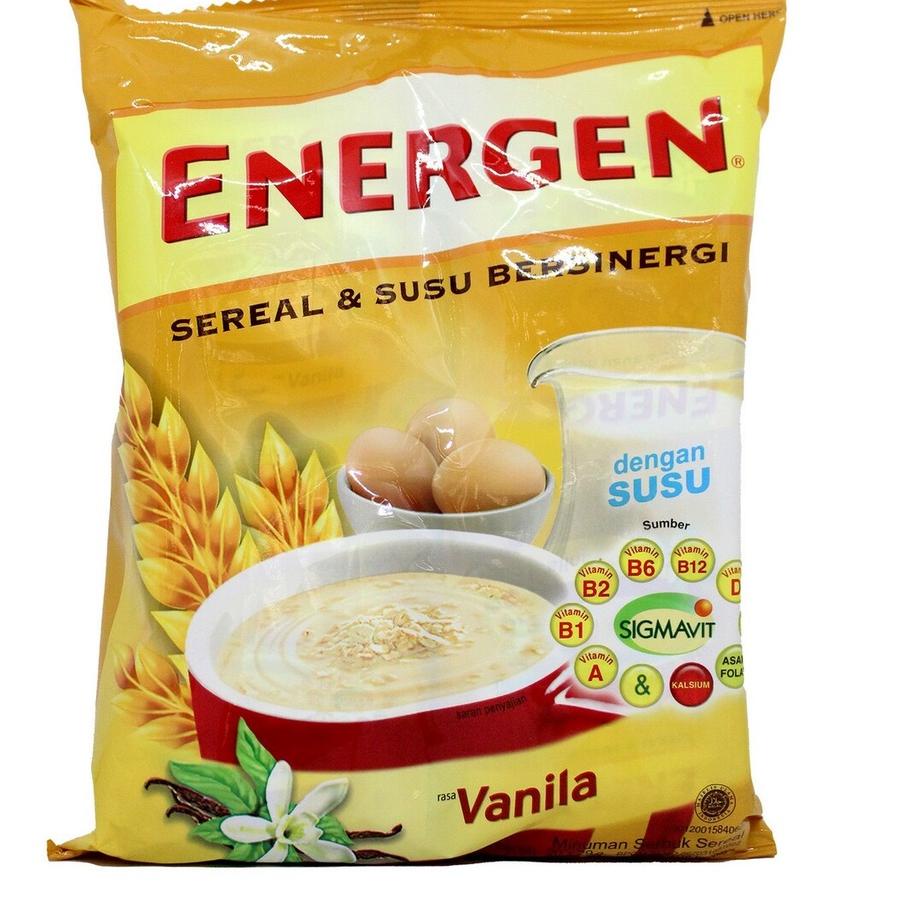 

[KODE PRODUK S0ZZR7742] Susu Sereal Energen Coklat / Vanila / Energen Champion - 10pcs x 34gr