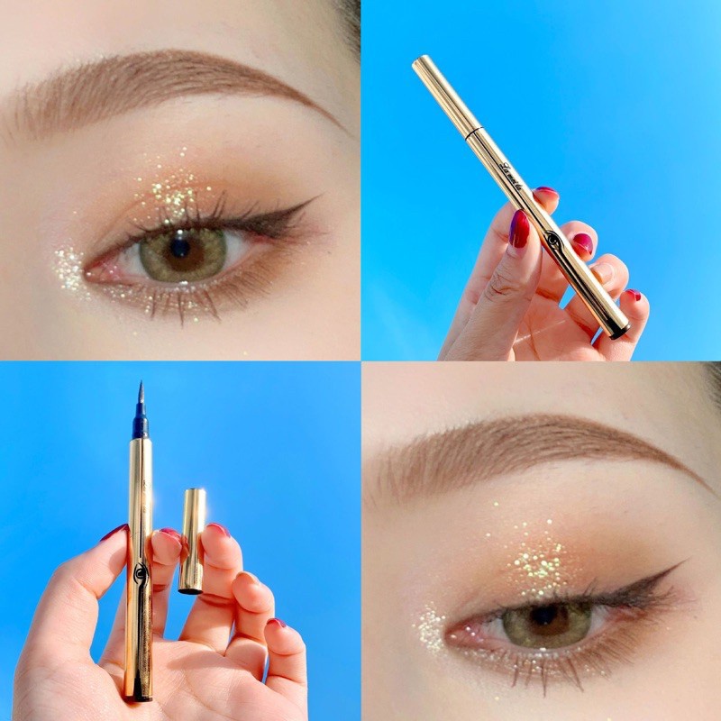 SHINE STAR - LAMEILA EYELINER ANTI AIR &amp; KERINGAT WARNA GOLD / SILVER (READY)