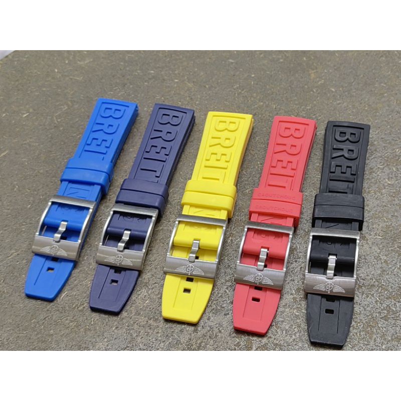 strap rubber tali jam tangan breitling endurance pro