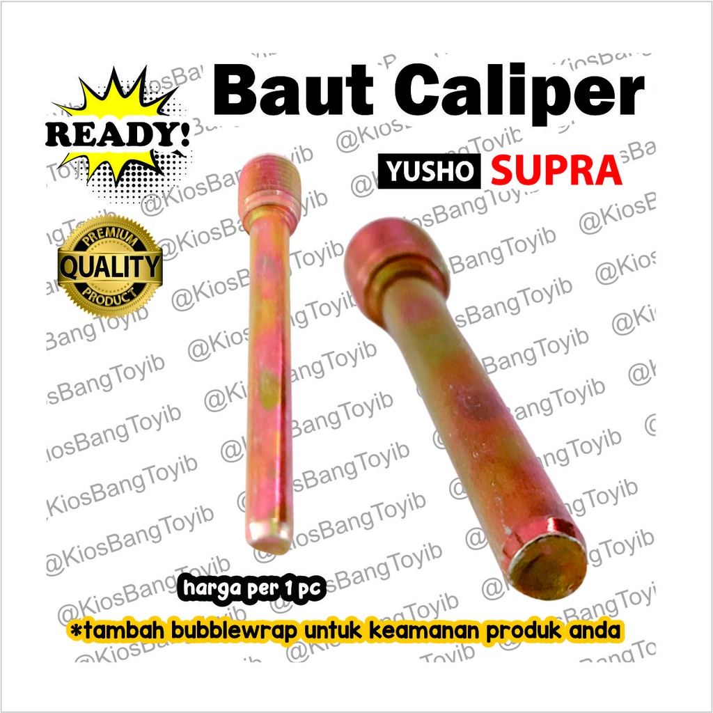 Baut Kaliper Bintang Cakram Depan Honda Supra (YUSHO)