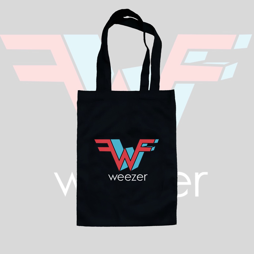 TOTE BAG HITAM - WEEZER