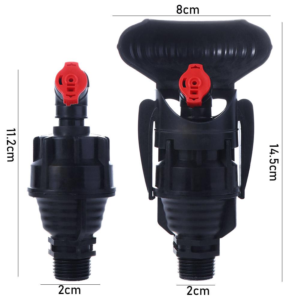 【 ELEGANT 】 Sprinkler Berkualitas 1/2 ''Male Thread Atomize Jarak Jauh Putar 360derajat Rotating Sprayer