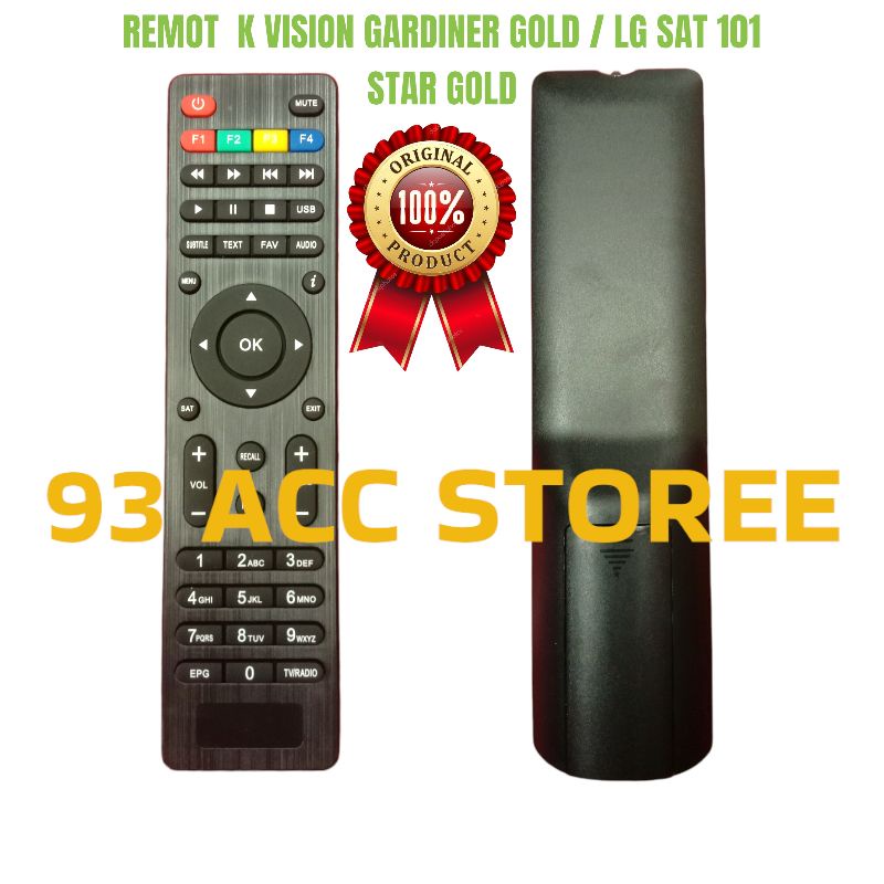 remote remot reciver parabola LG SAT LG 101 STAR GOLD original