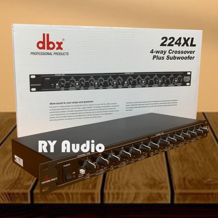 CROSSOVER DBX 224XL + Sub / DBX 224 XL SUB
