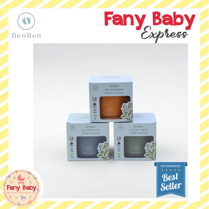 BENBEN SILICONE BABY FOOD STORAGE 250ML