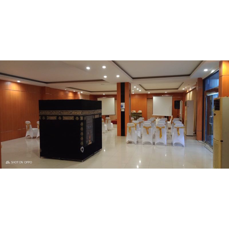 Miniatur Kakbah ( Uk 1 m ) Fullset Hijir Ismail dan Maqom Ibrahim