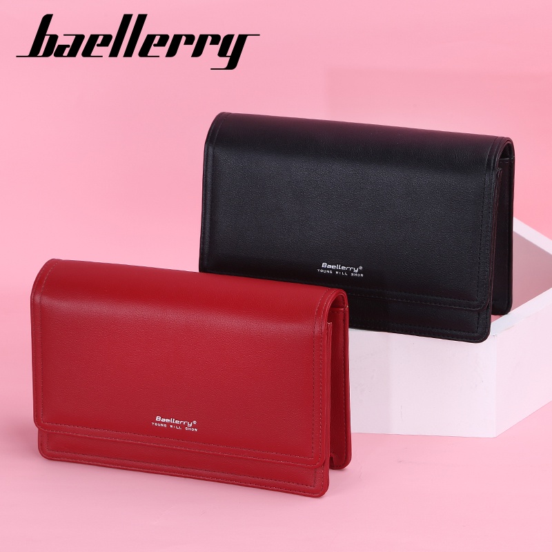 BAELLERRY N8583 Tas Selempang Wanita Bahan Kulit PU Leather Premium WATCHKITE WKOS