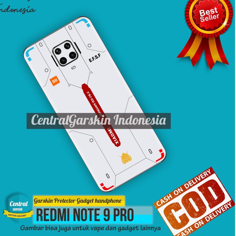 BBU.18Oc22ᴹ– Garskin SKIN Redmi Note 9 pro full body gundam
