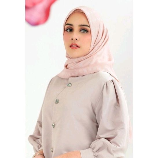 Xanadu monogram buttonscarves x ria Miranda