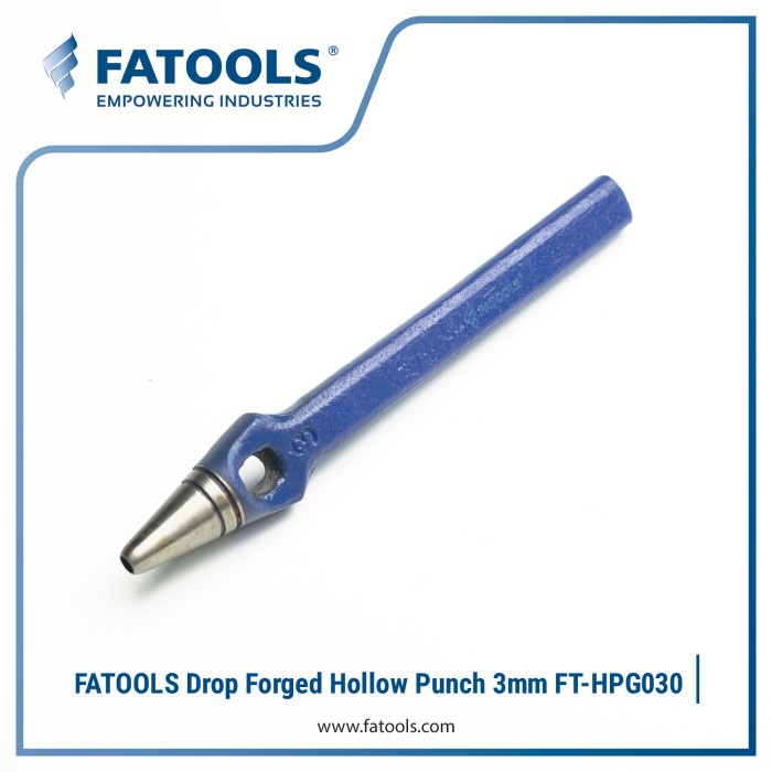 

Hot Sale Fatools Hpg030 - Drop Forged Hollow Punch 3Mm Hot Sale