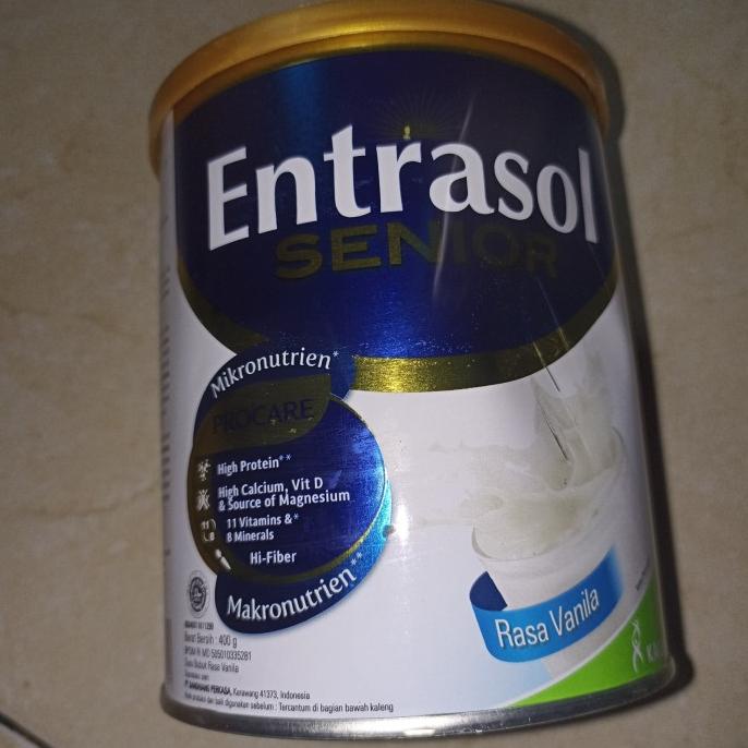 

[ COD ] entrasol senior 400gr vanilla