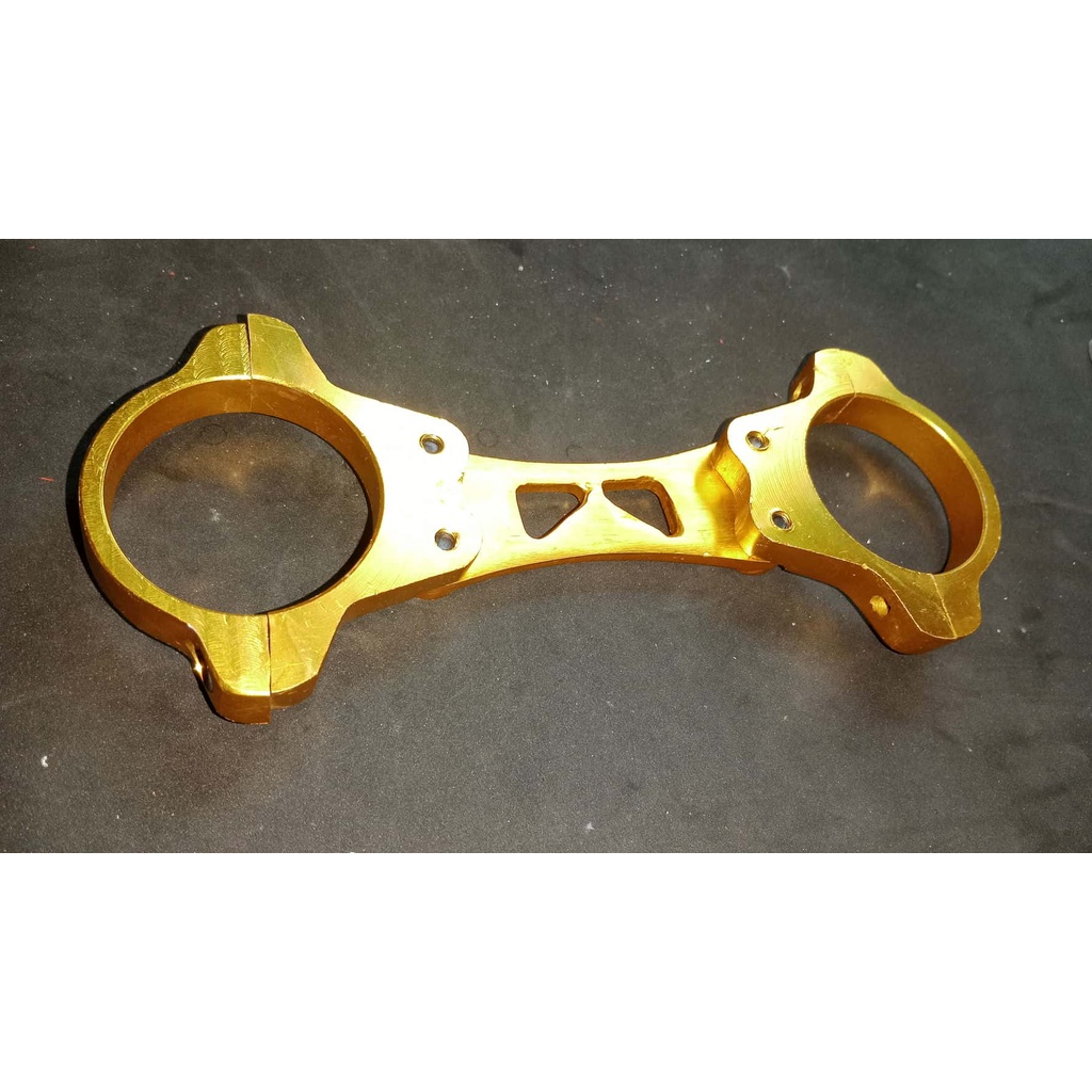 Borgol Shock Stabilizer Skok Peredam Penyeimbang Shock CNC ANODES GOLD