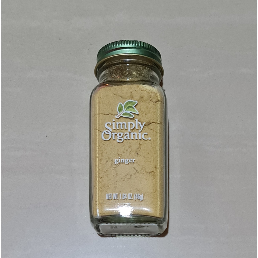 Simply Organic Ginger Powder Root Ground 46 Gram